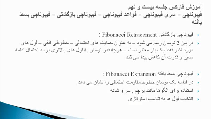 فیبوناچی-سری فیبوناچی-فیبوناچی بازگشتی-Fibonacci retracement-فیبوناچی در بورس-سرمایه گذاری در بورس فارکس-نحوه سرمایه گذاری در فارکس